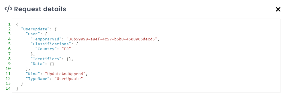 My Relewise Trackings details