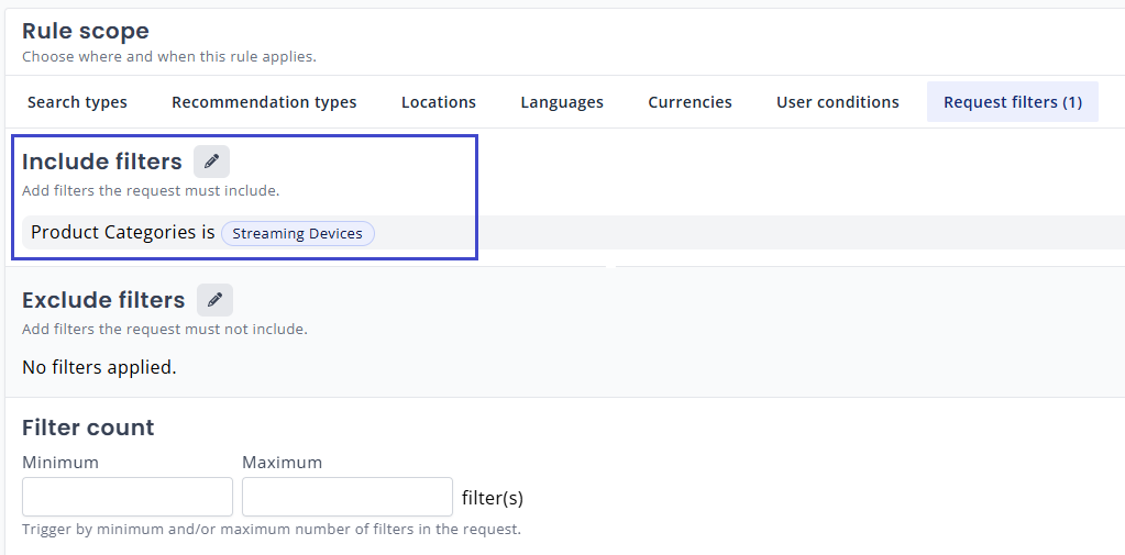 Merchandising Targets