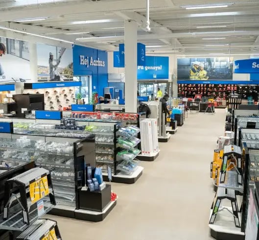 Relewise customer - Ahlsell store 